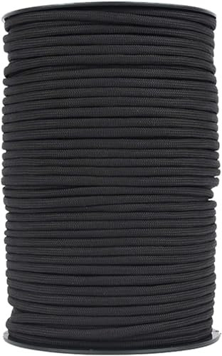 100m 550 Military Standard 9-Core Paracord Cuerda 4mm Cable de paracaídas al Aire Libre Camping Supervivencia Paraguas Tienda Cordón Paquete de Correa