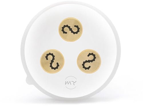 My Trafile - Trafila Linea Pro N°227 Caserecce Rigate 12 mm in POM Con Inserti Professionali Compatibile con Philips Pasta Maker Avance/7000 Series