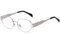 Laurinny Retro Oval Blaulichtfilter Brille Damen Blaufilter Brille Herren Ohne Stärke Blue Light Blocking Glasses Metallrahmen Gaming Brille(Silber/Klar)