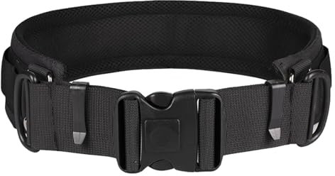 BaotyJie Camera Waist Belt,Waistband Holder,Photography Accessories,Utility Belt,Photography Belt,for Mountaineering,Photographer,Men