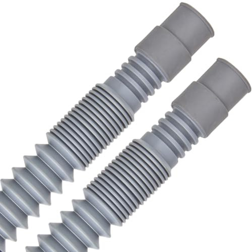 Schläfer 262003 | Ablaufschlauch für Universal-Waschmaschine 2 Meter 3/4 | Ausziehbare Verlängerung 70-200 cm | Flexibler Ablaufschlauch für Waschmaschine und Geschirrspüler diam 19/25-21/28 mm
