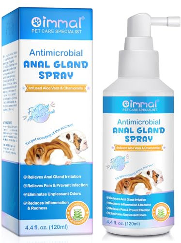 Onznoz Analdrüsen-Spray Für Hunde, Antimikrobielles, Lindert Analdrüsenreizungen, Stoppt Juckreiz, Beseitigt Geruch, Beugt Infektionen Vor, Für Hunde Aller Altersgruppen Und Rassen (1pcs, Welpe)