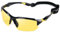 MEGAVOW Herren Sport Polarisierte Sonnenbrille, UV-Schutz Sonnenbrille Sportbrille für Männer, leichte Sport-Sonnenbrille für Radfahren Fahren Angeln Golf, Schwarz-Gelb & Gelb
