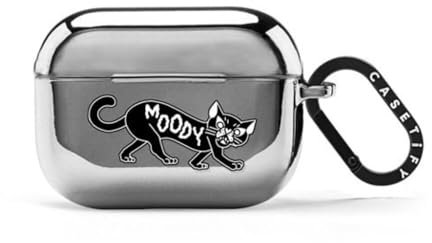 CASETiFY Verspiegelte Airpods Pro (2. Generation) Hülle mit Ring – Moody Cat