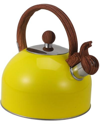 Cabilock Metal Whistle Kettle Boiled Water Pot Instant Soup Maker Kitchen Essential