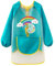Buywis Kids Painting Smocks Waterproof Long Sleeve Apron Children's Art Smock with Pockets Blue Fit Height 80-100cm