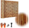YZJTSXQHY Rouleau de Clôture en Bambou, Canisse Bambou 70% Occultant, Brise Vue en Roseau Naturel Imperméable, Panneau de Clôture en Bambou pour Jardin Coupe-Vent Hauteur 30-190 Cm