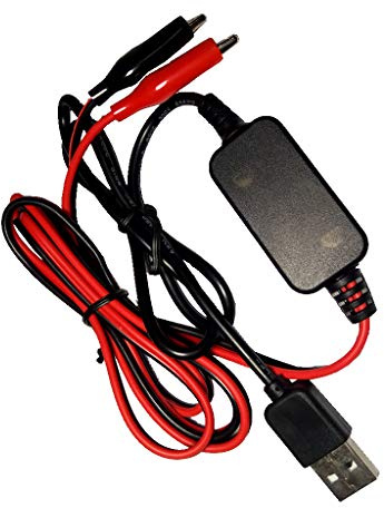 NIHENHAO 2X AA Batteria USB 5V a 3V Step-Down Cavo Convertitore di Tensione Linea Plastica