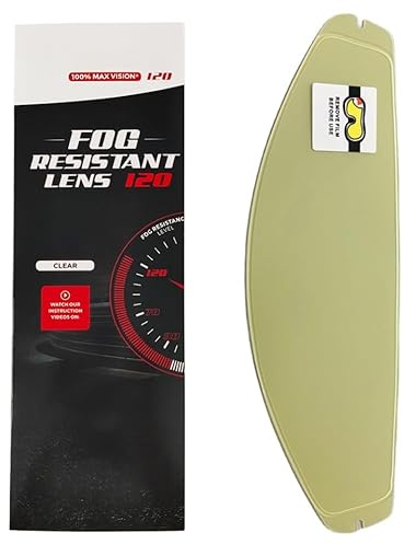 KWTN Motorcycle k1 Anti Fog Film Helmet Visor Insert for AGV K1, K1S, K3SV, K5, K5S (Anti fog film)