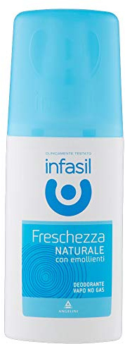 3x Infasil Freschezza naturale Deo deodorant Vapo Vapor Spray 75 ml Kein No gas