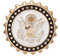 Brooch Lapel Pin for Men Pointed Star with Sailing Eagle Bottle Cap Lapel Pin Badge Coat Suit Wedding Gift Party Shirt Collar Accessories