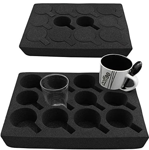 pro-Styling Porte-gobelet pour 12 tasses ou verres Mousse Caravane Camping Car Camping
