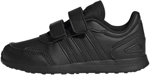 adidas VS Switch 3 Lifestyle Running Hook and Loop Strap Shoes, Zapatillas para Correr, Core Black/Core Black/Core Black, 30.5 EU