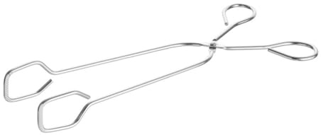 HENDI Pince de service, courbé, pince de cuisine, pince de barbecue, (L)300mm, acier inoxydable
