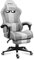 huzaro Force 4.7 White Mesh | Gaming Stuhl Bürostuhl Computerstuhl PC Chair | 90-140° Neigungswinkel Kopfstütze Lendenkissen Höhenverstellbar Fußstütze | bis 140 kg belastbar | Stoff | Weiß