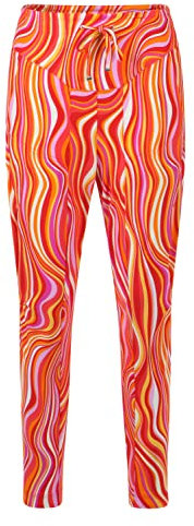 Raffaello Rossi Hose Gira 6/8 Rainbow Stripe, Farbe:rot, Größe:34