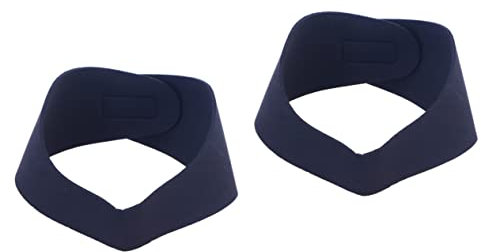 CLISPEED 2 Stück Sportliche Stirnbänder Yoga-Stirnbänder Ohr-Stirnband Ohrband Schwimmen Wasser Stirnband Für Ohren Schwimmen Gummiband Ohrriemen Neopren Tauchstirnband