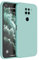 Topme Funda para Redmi Note 9 (4G) (6.53 Inches) Carcasa Caja Case Estuche, Funda Protectora de Piel de Silicona TPU - Cian Claro