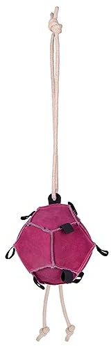 QHP Horse Toy Ball Beschäftigung für Pferde (rosa)