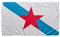 Bandera de Galicia ESTRELEIRA 150x90cm para Palo - Bandera INDEPENDENTISTA GALLEGA - NACIONALISMO Gallego 90 x 150 cm