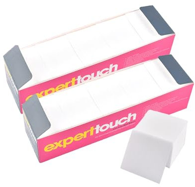 650 Pcs Lint Free Nail Cotton Pads Nail Art Gel Polish Remover Non-Woven Wipes Nail Cleaning Wipes for Manicure & Pedicure Multifunctional Cotton Sheet Salon Home Use (2 packs)