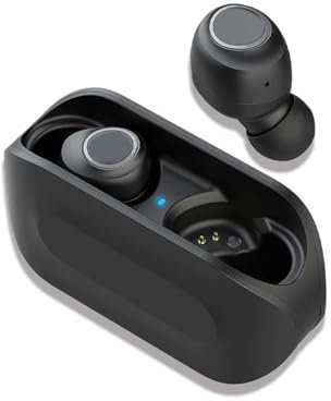 SonidoLab Vibe Wireless Earbuds kabellose Bluetooth In-Ear Kopfhörer, 20h Wiedergabe, Dual Connect, kleinere Passform, Touch-Control, Automatisches Einschalten & Verbinden