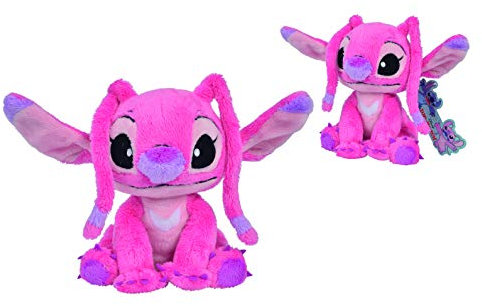 Disney Lilo & Stitch, Angel, Rosa 20 cm, a Partir de 0 Meses