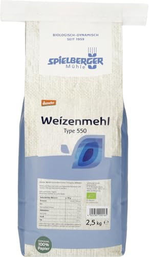 Weizenmehl Type 550, demeter 18 x 2,50 kg