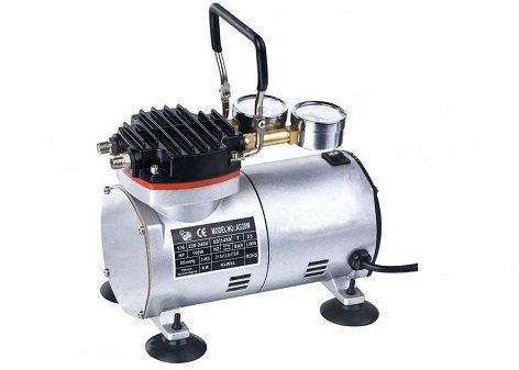 MINI POMPA DEL VUOTO & COMPRESSORE 2-IN-1 ODONTOTECNICA MODELLAZIONE OILFREE VK1