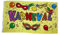 Fahne/Flagge Karneval Fasching Masken 90 x 150 cm