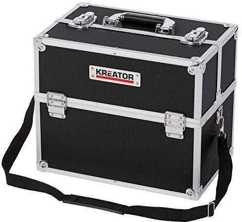 KREATOR KRT640301B - Maletín de alu 360x230x300mm negra