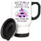 Cussing Unicorn Shank You with My Horn Travel Mug Coffee Mug. (White)