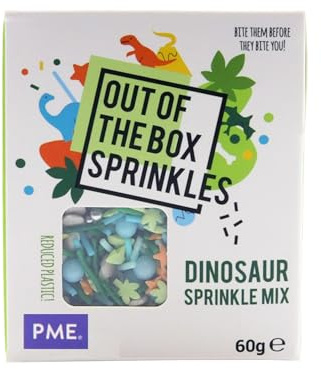 PME Out the Box Sprinkle Mix Dinosaurier Mix, 60 g