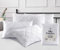 K&A® Lot de 4 taies d'oreiller matelassées | Ultra doux, silencieuses et respirantes en microfibre | Hypoallergénique et anti-acariens | Norme britannique 48 x 74 cm