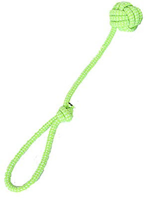 llasm Puppy Teething Toy Puppy Chew Toys Rope Dog Toy Dog Ball On Rope Puppy Toys From 8 Weeks Dog Toys For Medium Dogs Dog Toys For Boredom Small Dogs