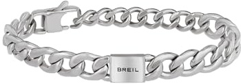 Breil Sammlung LOGOMANIA, Armband Herren aus FARBIGER STAHL | Sammlung LOGOMANIA, Armband, Maße 22 cm, Schmuck als Geschenkidee Herren
