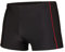 Zagano Badehose Herren Badehose, eng anliegend Schwimmhose für Männer, Shorts 3XL Schwarz