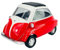 Welly B-M-W Isetta Rot 9cm 1/34-1/39 Die Cast Neu Modell Auto