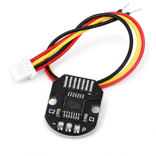 AS5048A Magnetischer Encoder, 14-Bit AS5048A Magnetic Encoder mit PWM SPI I2C Schnittstelle, 0,05° Winkelgenauigkeit, hohe Präzision Drehpositionssensor Induktionswinkelmesssensor modul