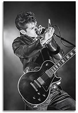 ZOIS Art Alex Turner Poster Canvas Wall Art Room Decor Pictures for Bedroom Poster Poster Decorative Painting Canvas Wall Posters And Art Picture Print Modern Family Bedroom Decor Posters 12x18inch(30