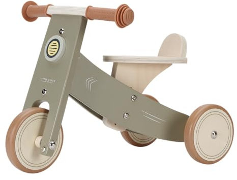 Little Dutch 7124 FSC Holz Dreirad - Olive