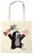 Logoshirt® Der kleine Maulwurf I Juhu I Baumwolltasche I natur I Lizenziertes Originaldesign