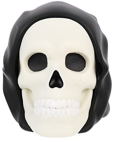 MAGICLULU Skull Design Door Stopper Anti-Collision Rubber Door Buffer Punch-Free Suitable for Home Bedrooms and Bathrooms Skid Resistant