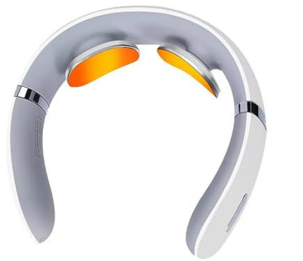 Smart Electric Neck Massager Shoulder Back Massager Low Frequency Magnetic Therapy Pulse Pain Relief Tool Health Care Relaxation
