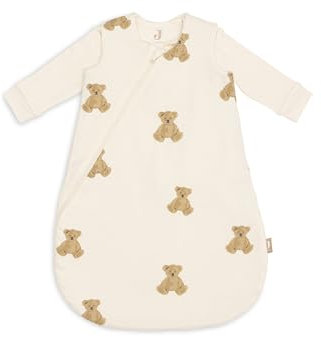 Jollein Baby Ganzjahres Schlafsack, Teddy Bear, 60 cm