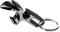Metall Shotgun Flaschenöffner - 4 in 1 Schrotflinten-Werkzeug, Biertaböffner, Flaschenöffner, extrem langlebig, Trinkspiele (2 Pack - Silber & Schwarz)