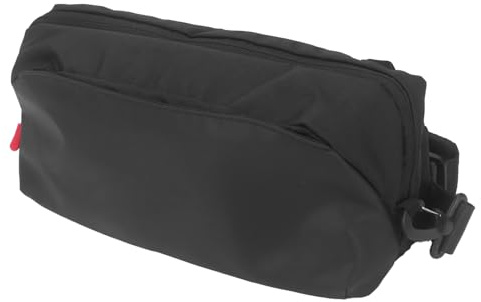 Tragetasche für Steam Deck/für Steam Deck OLED/für Legion Go/ROG Ally, Umhängetasche für die Konsole, Ladegerät, HDMI-Kabel, Lässige Leichte Tasche, Schwarz