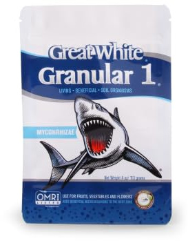 GROWMANIA Fertilizante Great White Granular 1kg | Abono para Plantas, Cultivos, Hortalizas, Frutas y Flores | Mejora Enraizamiento