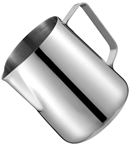 VINTORKY 1 Pc pot de fleur à café pot à lait pour expresso tasse à café pichet à lait fumant tasses à café concentré de café gadget de cuisine tirez la tasse de lait de fleur acier outil