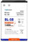 TOPGOABT BL-5B Batterie 1400 mAh pour Nokia 3220 3230 5070 5140 5140i 5300 5320 6020 6060 6080 6120 Classic 6121 Classic 7260 7360 N80 N90